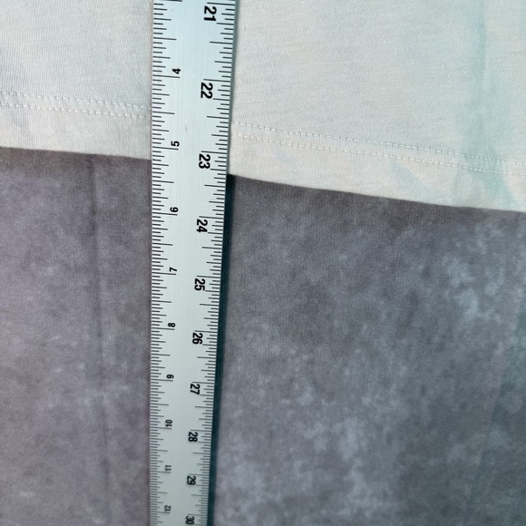 Billabong A/Division Women Large Short Sleeve T-Shirt Cream Grapic Print‎ - Picture 6 of 7